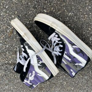 Vans purple Camo